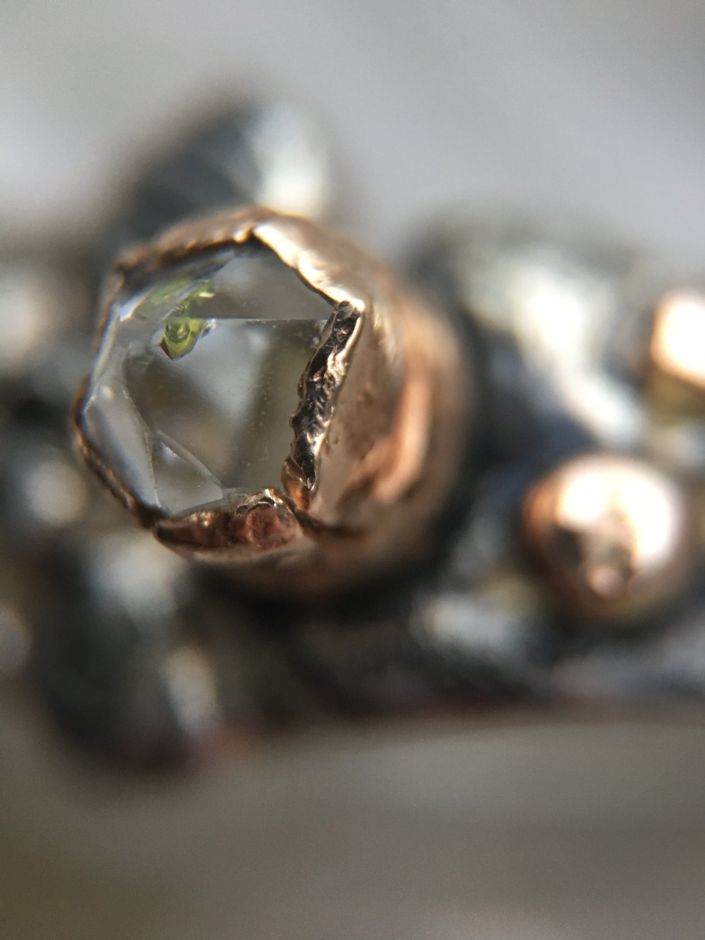 Hocus Pocus Diamond included Quartz Ring II