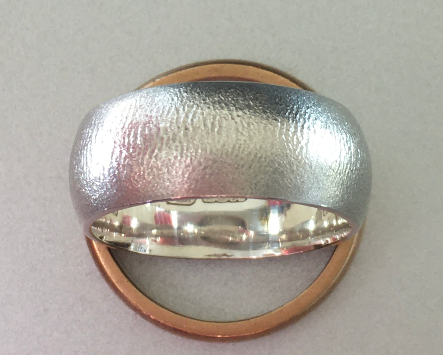 Wide Ripple Satin Band Heavy