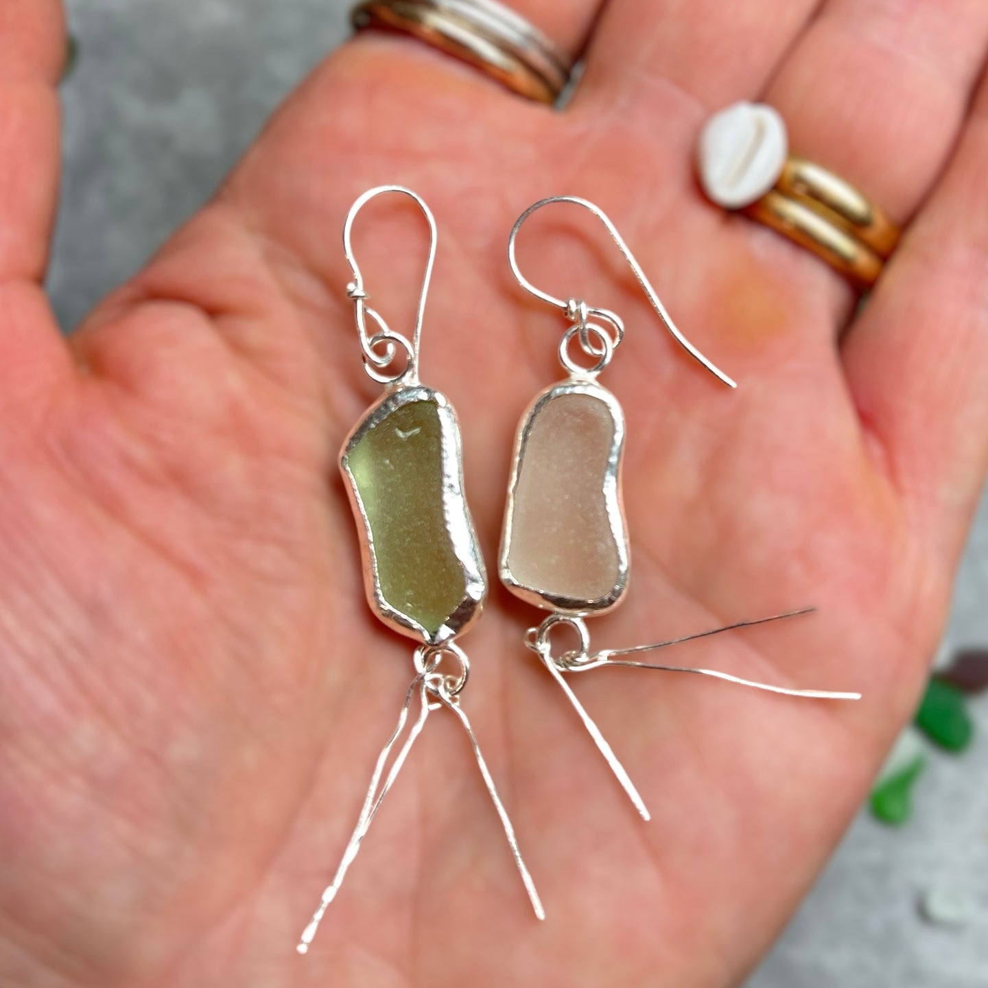 Sea Glass Droplets