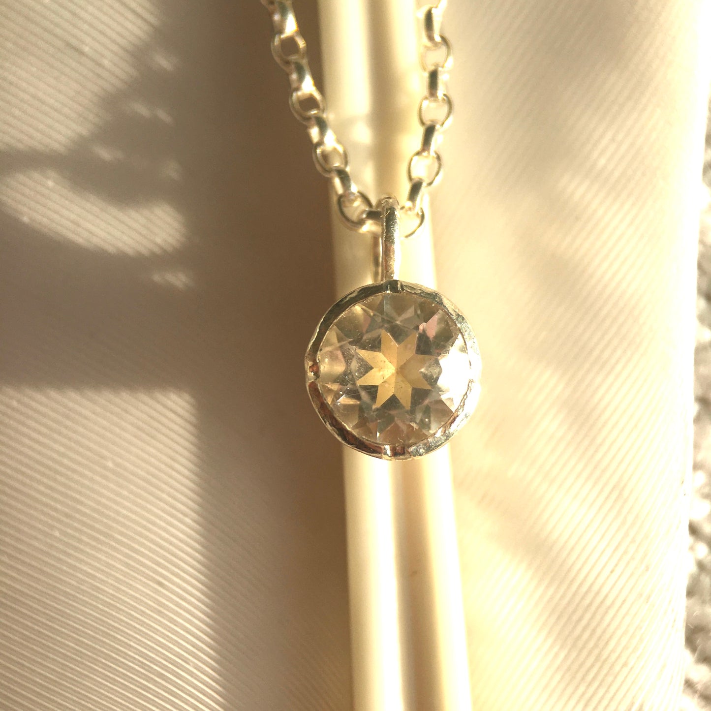 Rock Crystal Solitaire