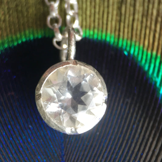 Rock Crystal Solitaire