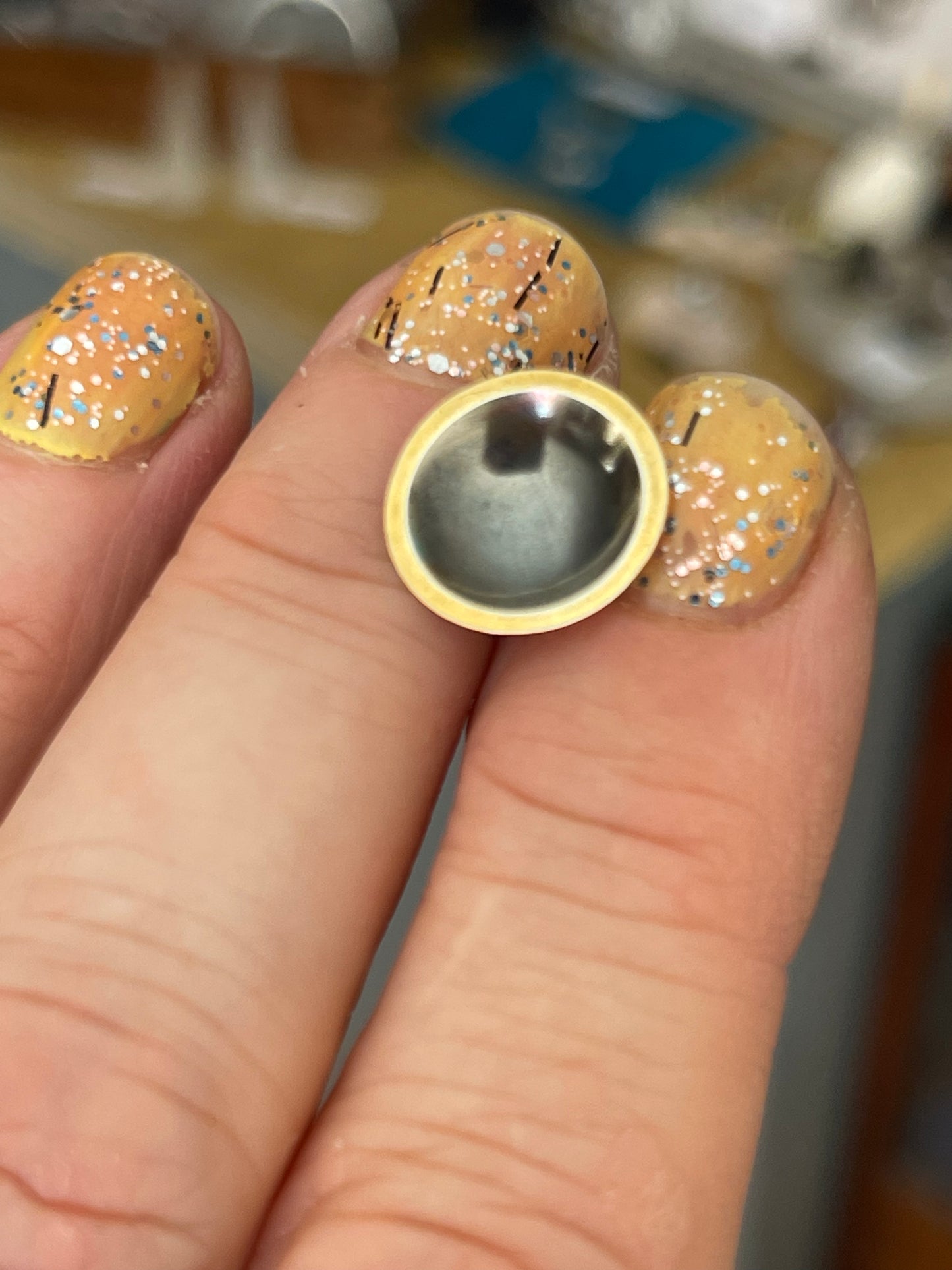 Golden Halo Studs