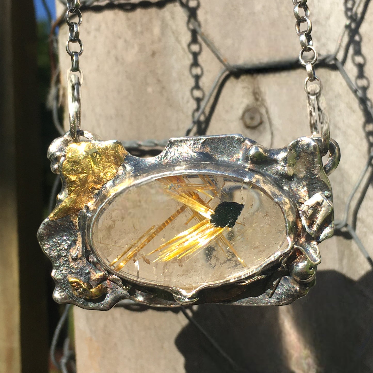 Gateway Pendant III - Rutile Star