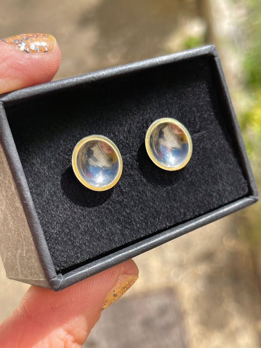 Golden Halo Studs