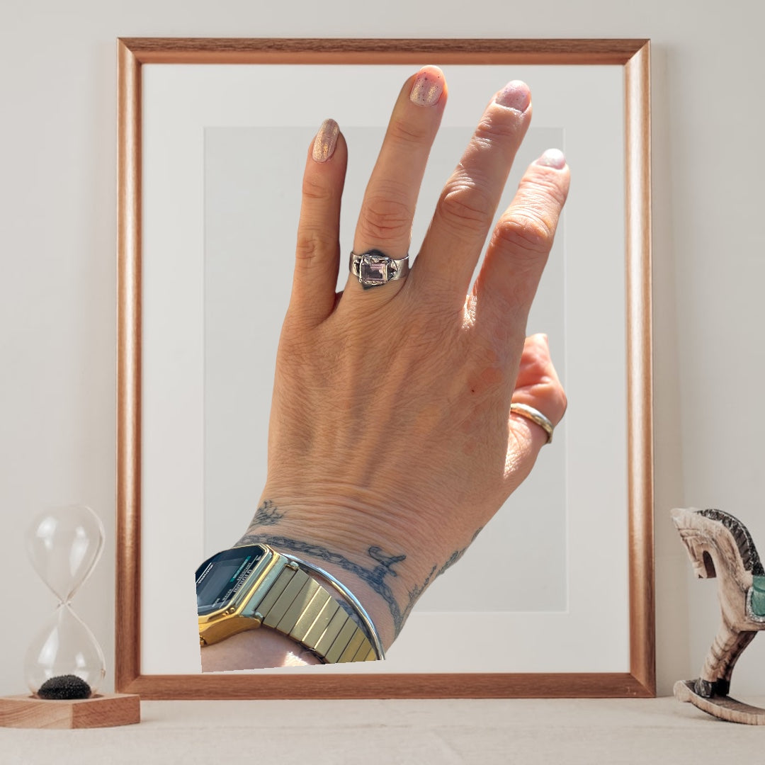 Galactica Ring -Amethyst