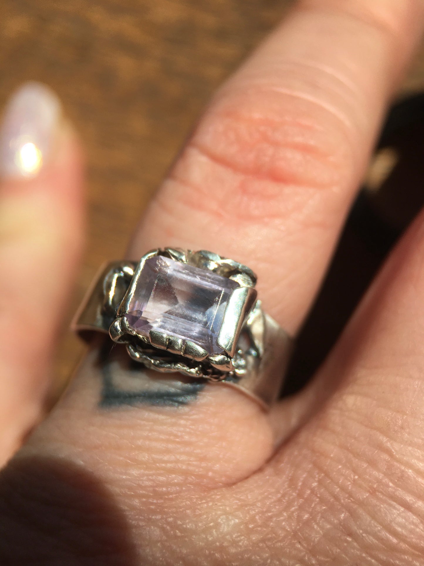 Galactica Ring -Amethyst