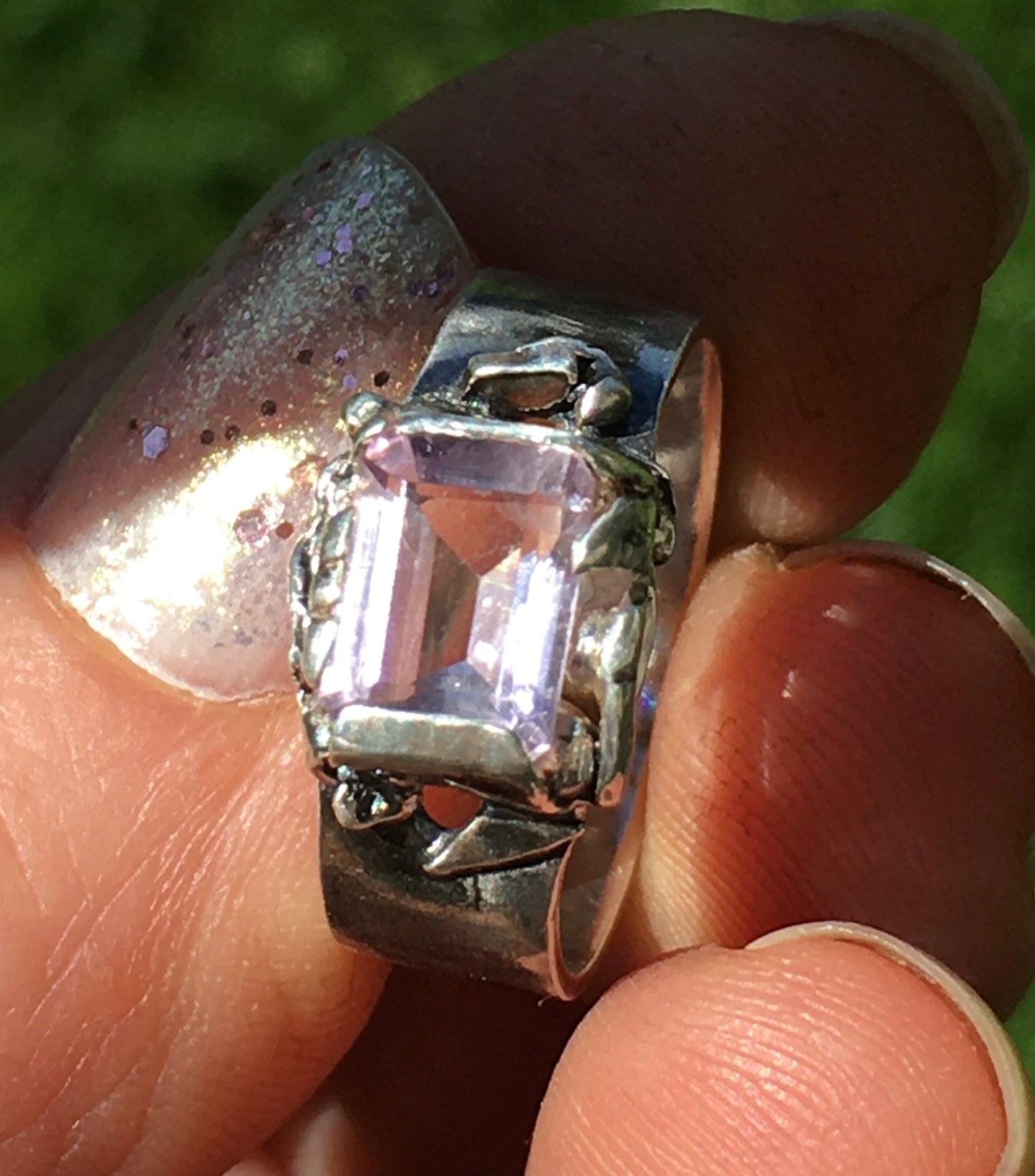 Galactica Ring -Amethyst