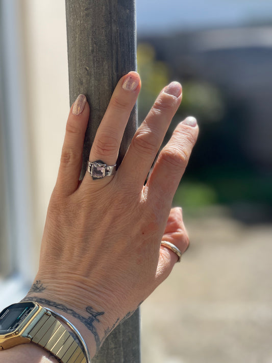 Galactica Ring -Amethyst