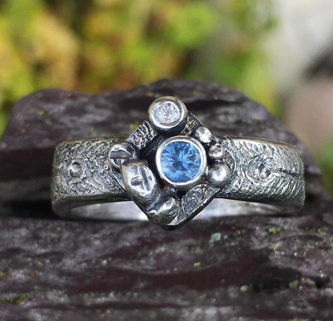 Peacock Ring