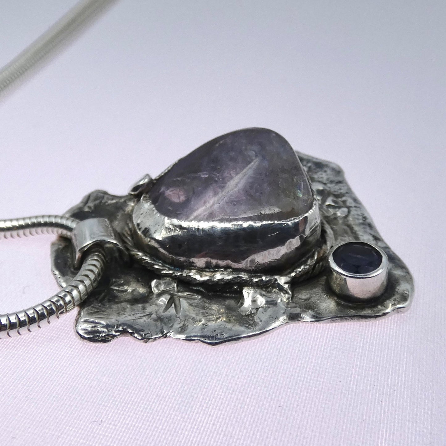 Gateway Pendant I - Double Iolite