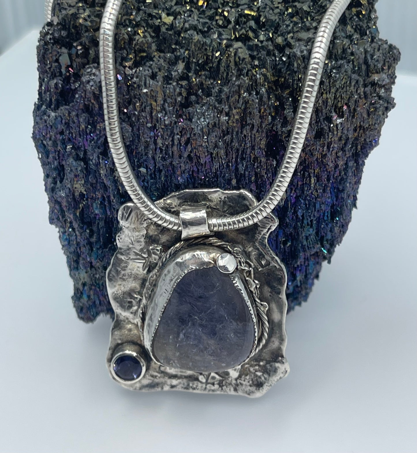 Gateway Pendant I - Double Iolite