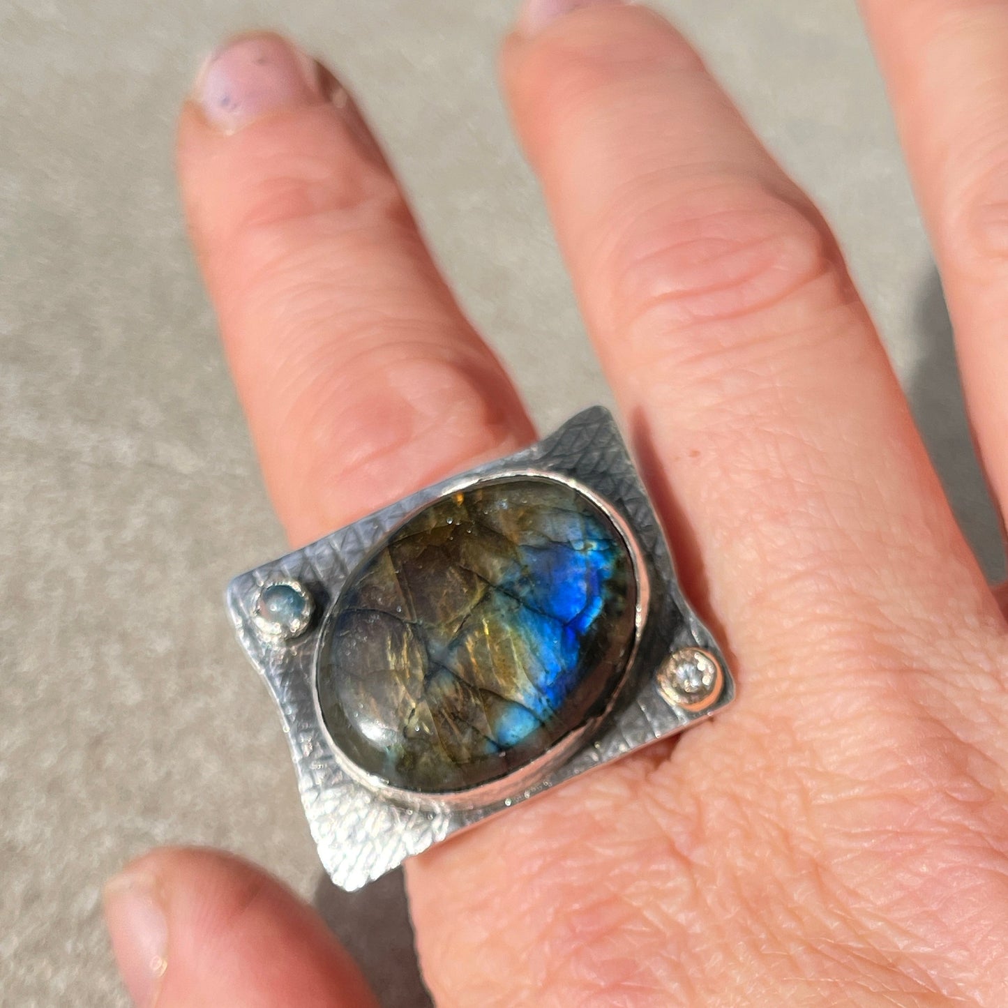 Marisco Ring - Labradorite