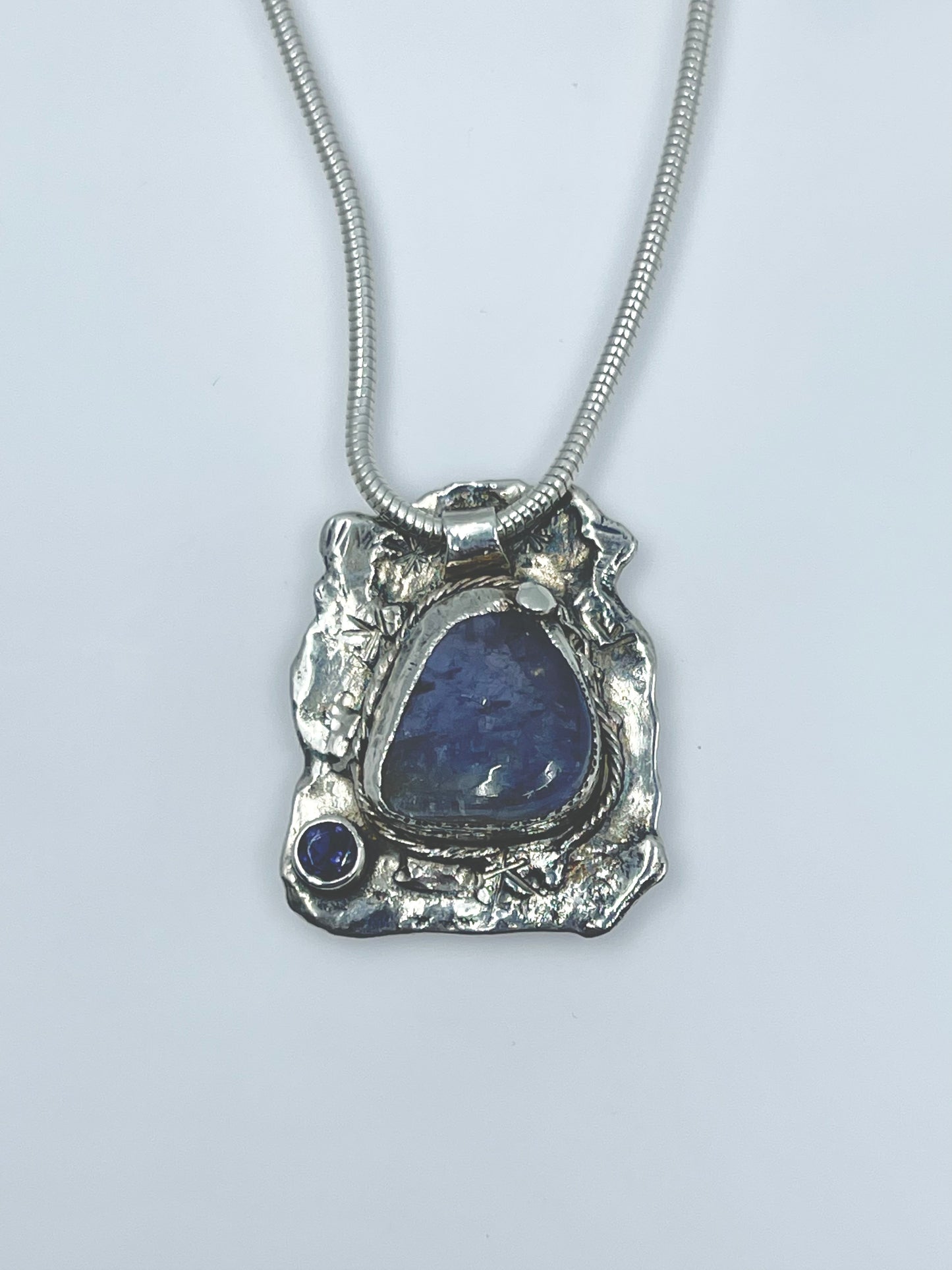 Gateway Pendant I - Double Iolite