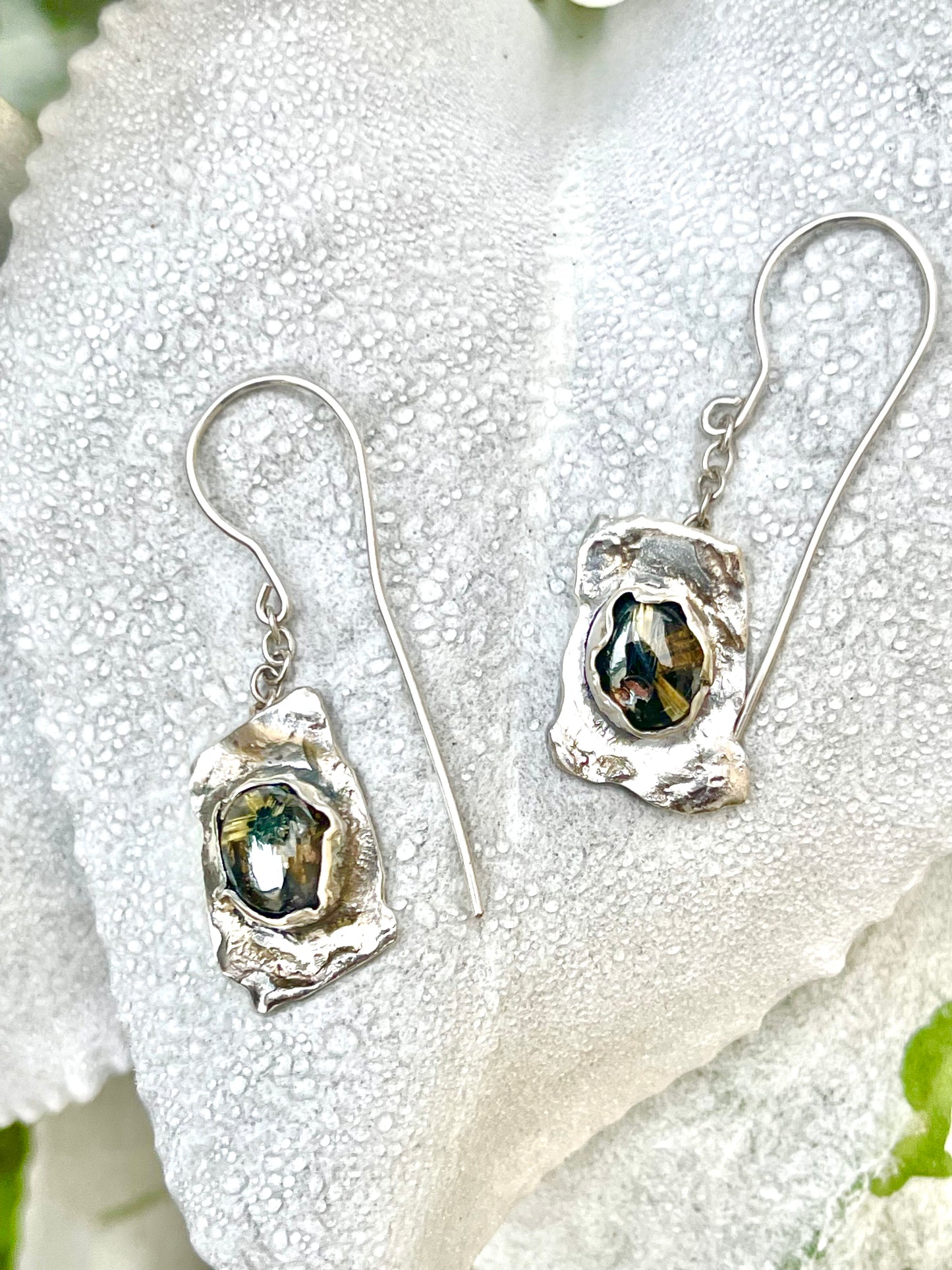 Galactica Earring - Rutile Star