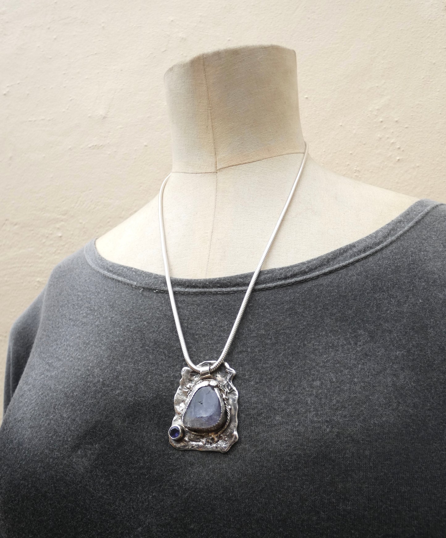 Gateway Pendant I - Double Iolite