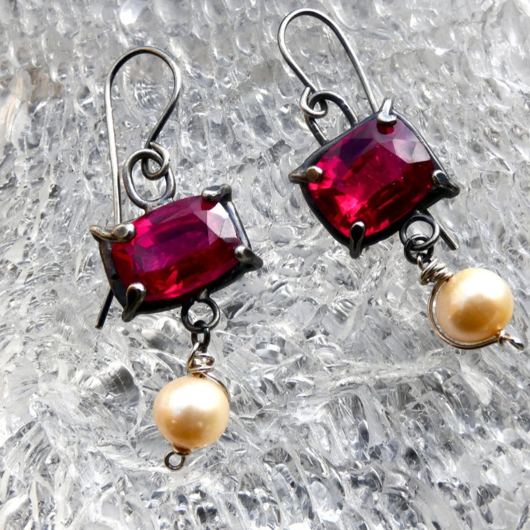 Hug Me Earrings - 'Disco Diva'