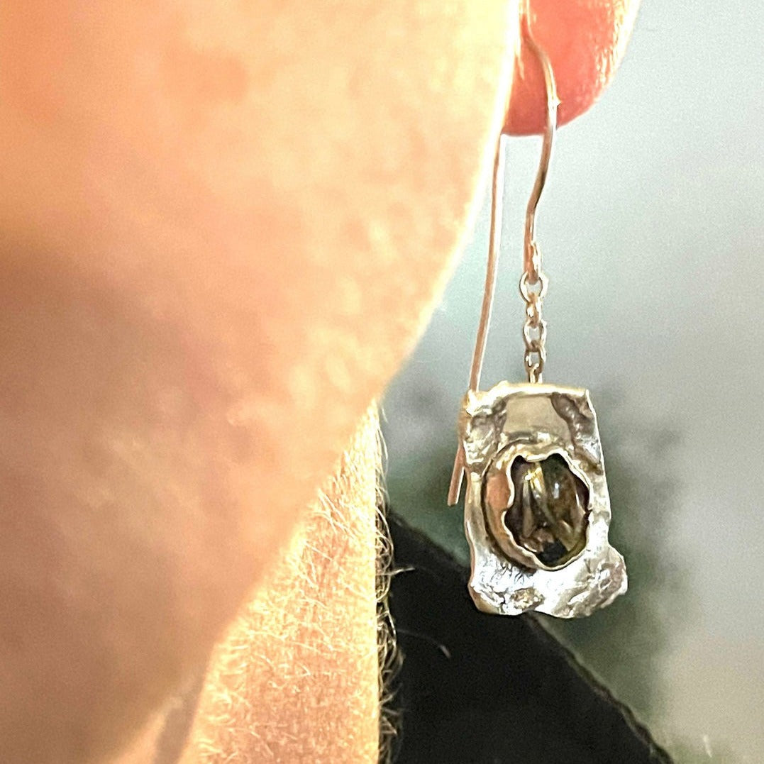 Galactica Earring - Rutile Star
