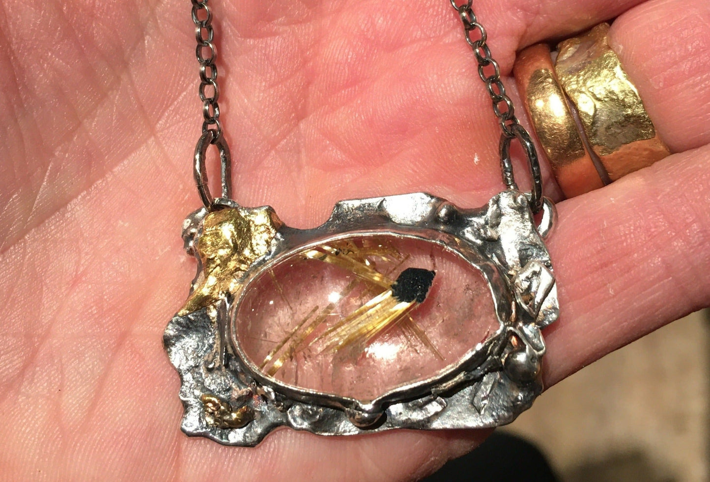 Gateway Pendant III - Rutile Star