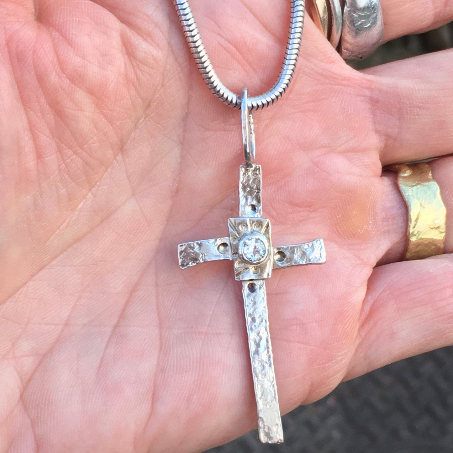 Cross - Rock Crystal