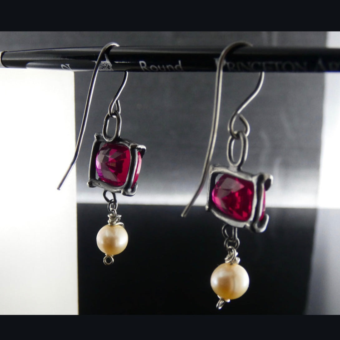 Hug Me Earrings - 'Disco Diva'