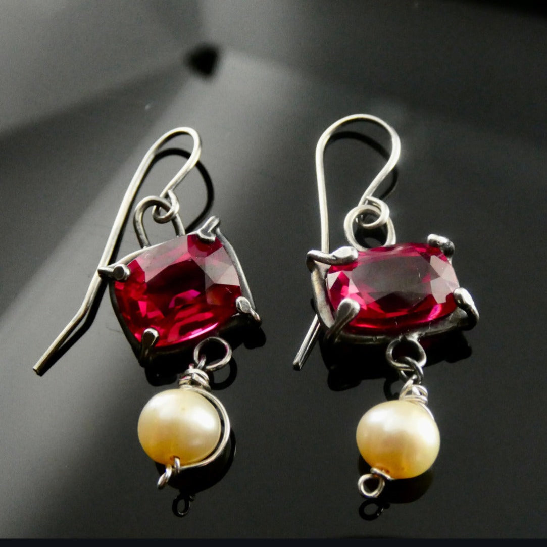 Hug Me Earrings - 'Disco Diva'