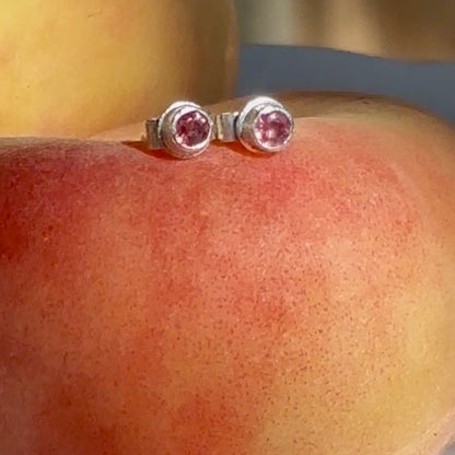 Small Peachy Studs