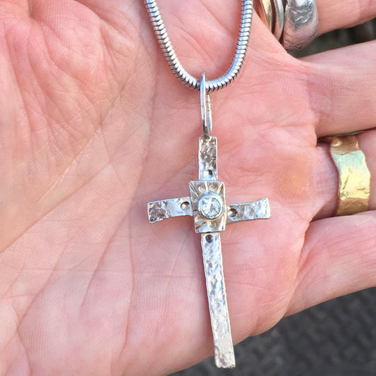 Cross -  Rock Crystal